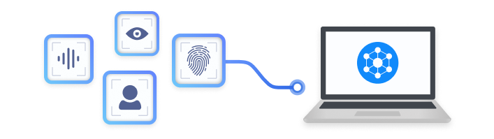 Biometric access desktop