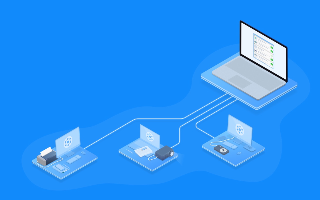 share COM ports over network