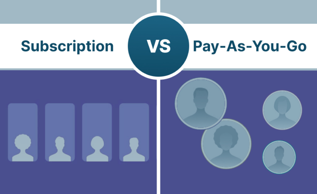 Subscription vs PAYG