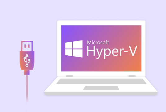 How to Access USB in Hyper-V