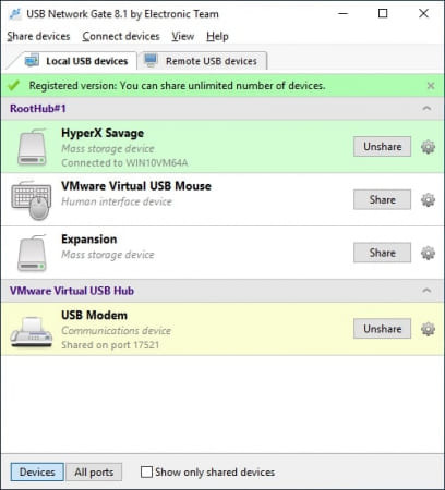 USB Network Gate