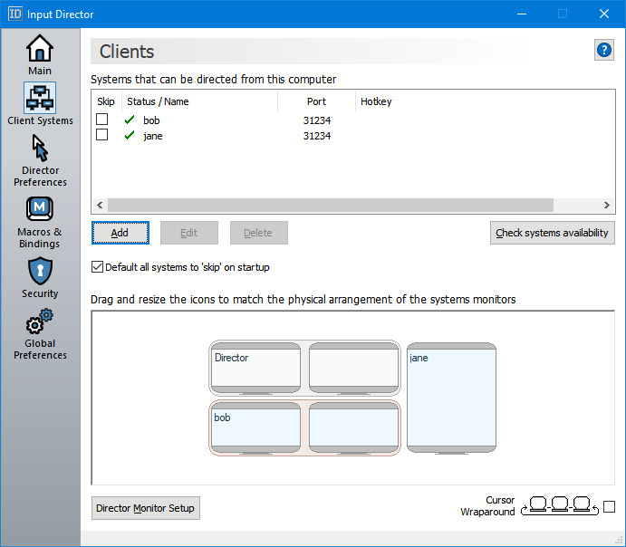 Input Director