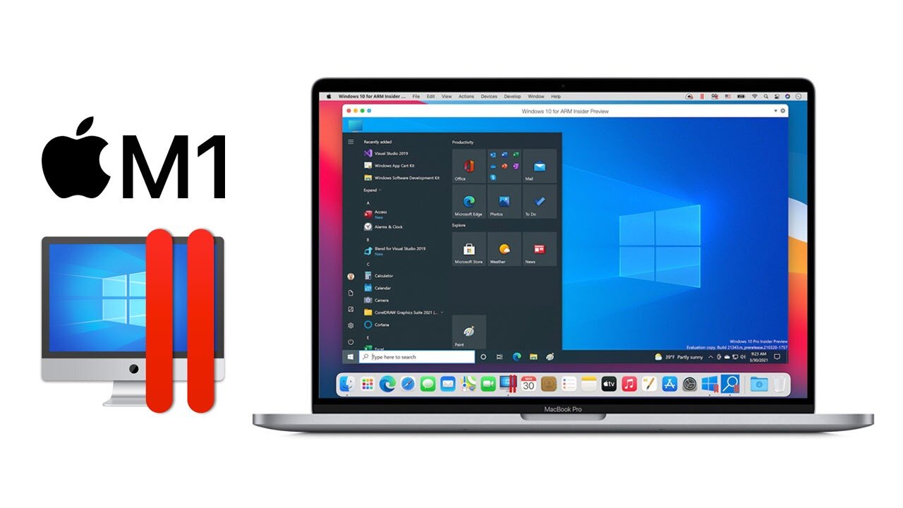 parallels desktop M1