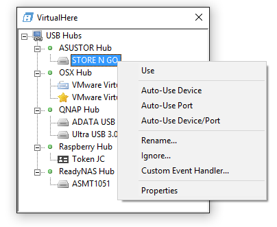 VirtualHere - usb over network software VirtualHere - usb over network software