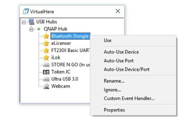 VirtualHere GUI