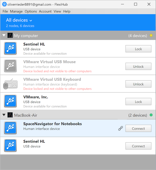 connecter l’USB sur IP