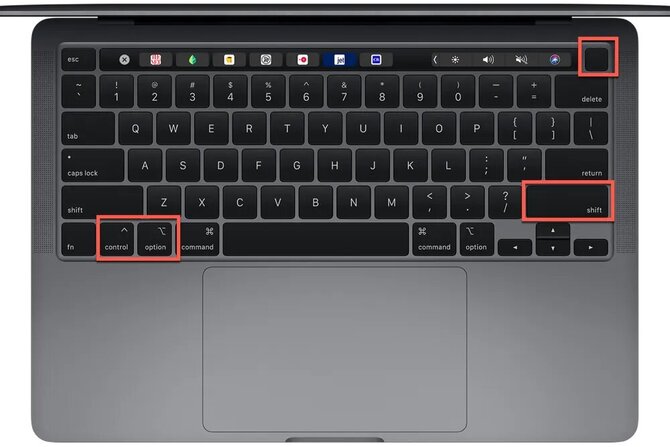 Entrez dans le mode MacBook Pro DFU