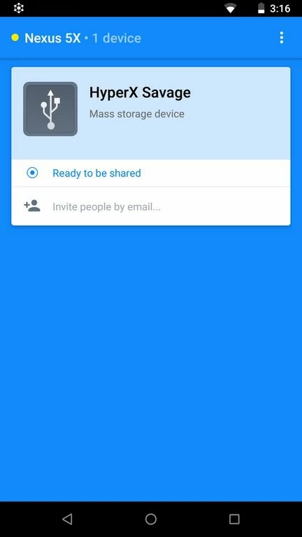 Android向けUSB over IP