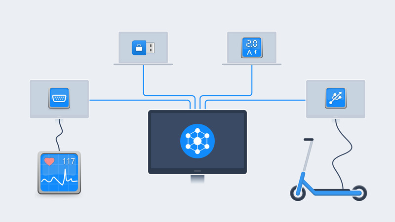 serviço de suporte remoto flexihub