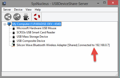 USBDeviceShare by SysNucleus