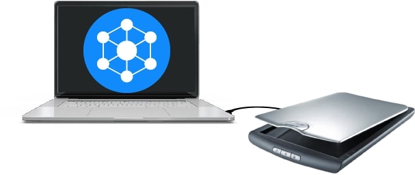 Scanner for remote desktop
