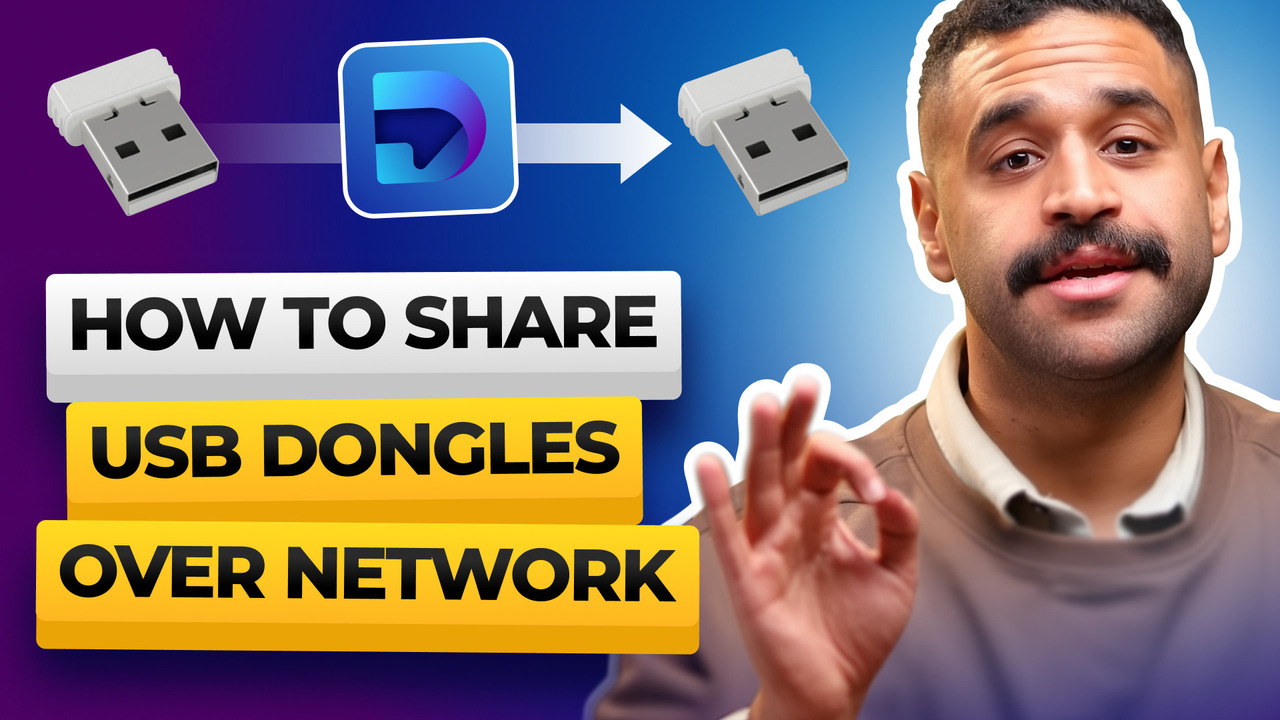USB dongle sharing