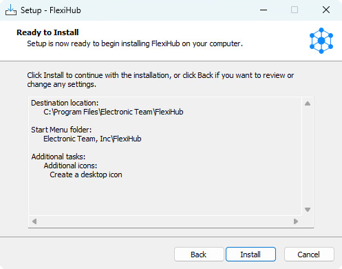 FlexiHub installation process